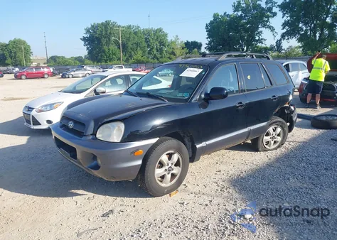 2005 Hyundai Santa Fe Gls из США, поврежденный, VIN KM8SC73D05U982602